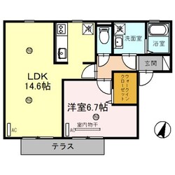 夢咲きの里　Ａの物件間取画像